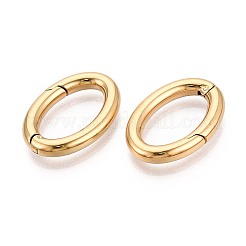 304 Stainless Steel Spring Gate Rings&nbsp;STAS-N115-72B-G