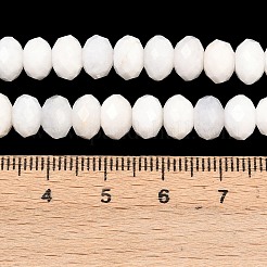 Natural Rainbow Moonstone Beads Strands&nbsp;G-C259-A43-5x8mm