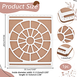 Wooden Bead Design Boards&nbsp;WOOD-WH0042-26D