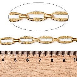 304 Stainless Steel Dapped Chains&nbsp;CHS-Z007-19G