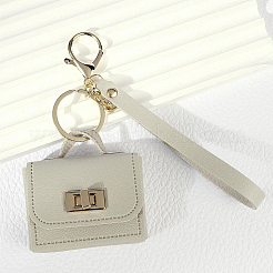 Portable PU Leather Bag Keychain&nbsp;FIND-WH20012-89F
