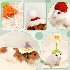 24Pcs 24 Styles Mini Cotton Doll Bib & Hat&nbsp;DOLL-ME0001-07