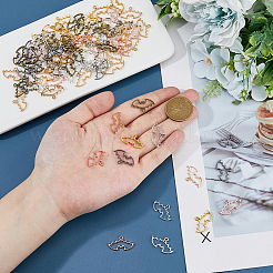 84Pcs 6 Colors Alloy Pendants&nbsp;FIND-FH0009-91