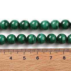 Natural Malachite Beads Strands&nbsp;G-A271-A01-8mm