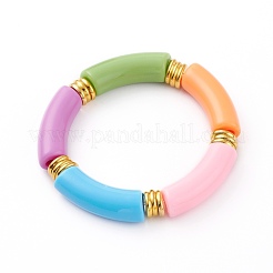 Opaque Acrylic Beaded Bracelet Sets&nbsp;BJEW-JB06513