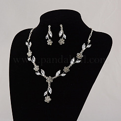 Alloy Rhinestone Jewelry Sets&nbsp;FS-WG30807-01