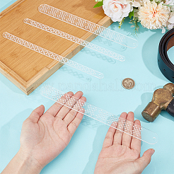 4Pcs Acrylic Belt Templates&nbsp;AJEW-WH0270-488A