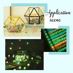 4Sets Luminous Lucky Star Origami Paper&nbsp;DIY-SC0027-36B