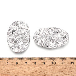 Rack Plating Textured Alloy Pendants&nbsp;PALLOY-T095-15P