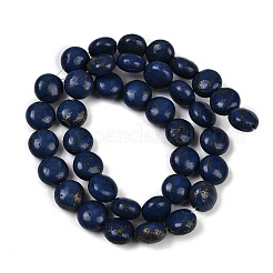 Synthetic Howlite Imitation Lapis Lazuli Beads&nbsp;G-S393-12A-10mm