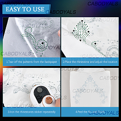 Glass Hotfix Rhinestone&nbsp;DIY-CY0001-01D