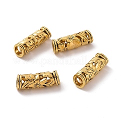 Tibetan Style Alloy Tube Beads&nbsp;FIND-H038-33AG