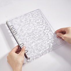 1 Bag Textured PP Plastic Photo Album with 10Pcs 4-Pocket Sleeves&nbsp;AJEW-GA0011-17