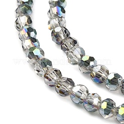 Electroplate Glass Beads Strands&nbsp;X-EGLA-D021-15