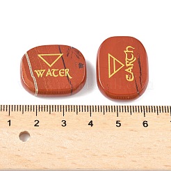 4Pcs 4 Styles Natural Red Jasper Display Decorations&nbsp;G-F786-02D-03