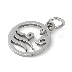 Non-Tarnish 304 Stainless Steel Charms&nbsp;STAS-L279-038P