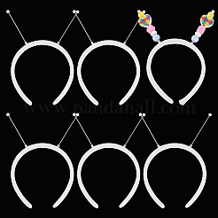 Cloth and Plastic Hair Bands&nbsp;OHAR-TAC0020-01G
