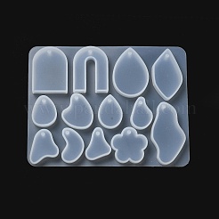 DIY Irregular Shape Pendants Silicone Molds&nbsp;DIY-A038-02A