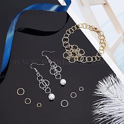84Pcs 6 Style 304 Stainless Steel Open Jump Rings&nbsp;STAS-UN0017-98