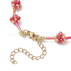 Glass Seed Beaded Bracelets for Women&nbsp;BJEW-MZ00216-02