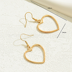 Fashionable Heart Alloy Dangle Earrings&nbsp;AY5641