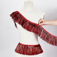 Tassel PET Polyester Ribbon Trim&nbsp;OCOR-WH0082-230C