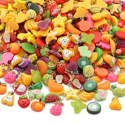 Resin Fruit Pendants&nbsp;PW-WGB3762-01