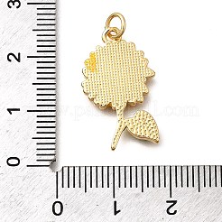 Brass Enamel Pendants&nbsp;KK-Z125-21G