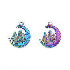 Ion Plating(IP) 201 Stainless Steel Pendants&nbsp;STAS-N098-233M
