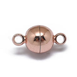 Rack Plating Brass Magnetic Clasps&nbsp;X-KK-F801-02A-RG