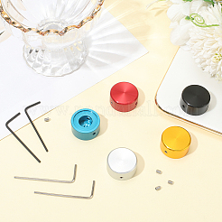 5 Boxs 5 Colors Alloy Guitar Pedal Switch Covers&nbsp;FIND-CN0002-22