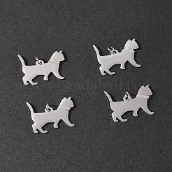 4Pcs 304 Stainless Steel Pendants&nbsp;STAS-FS0002-01B