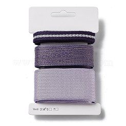 9 Yards 3 Styles Polyester Ribbon&nbsp;SRIB-C002-07G