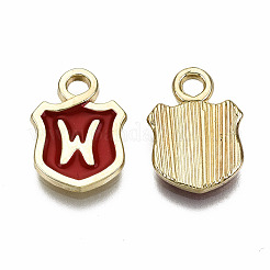 Alloy Enamel Charms&nbsp;ENAM-T012-03W-RS
