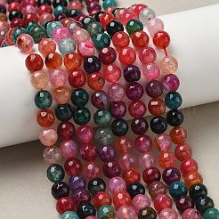 Natural Agate Beads Strands&nbsp;G-E469-05-8mm
