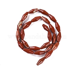 Natural Red Jasper Beads Strands&nbsp;G-L604-C01-01