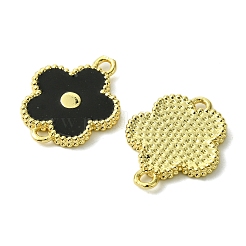 Eco-Friendly Brass Enamel Connector Charm&nbsp;KK-A204-18G