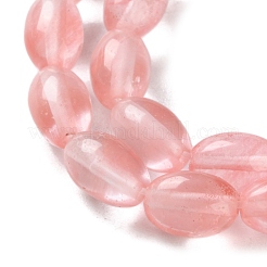 Cherry Quartz Glass Beads Strands&nbsp;G-I369-B22-01B