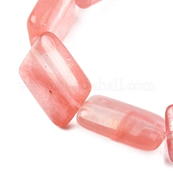 Cherry Quartz Glass Beads Strands&nbsp;G-S386-A09