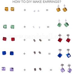 DIY Earring Making&nbsp;DIY-SC0004-19P
