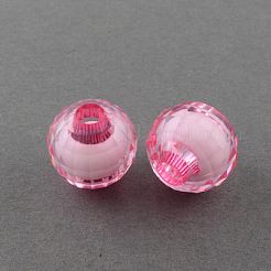 Transparent Acrylic Beads&nbsp;TACR-S081-M