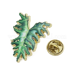 Leaf Enamel Pins&nbsp;LS-JEWB-S040-01B-G