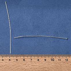 Brass Head Pins&nbsp;KK-CBA1A60-12S