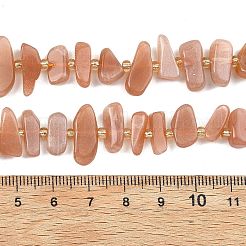 Natural Sunstone Beads Strands&nbsp;G-F821-A04-01