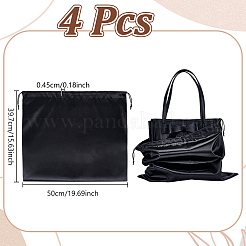 4Pcs Cloth Imitation Silk Dustproof Storage Pouches&nbsp;ABAG-NB0002-20A