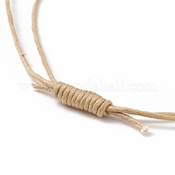 Natural Quartz Crystal Nugget Pendant Necklace&nbsp;NJEW-JN03940