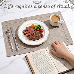 8Pcs Polyester Placemats&nbsp;AJEW-WA0005-05