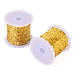 2 Rolls Round PET Metallic Thread&nbsp;MCOR-TADJ0001-01B-01