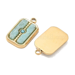 Natural Amazonite Pendants&nbsp;GG-CBA50CD-02G-03