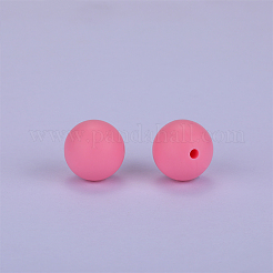 Round Silicone Focal Beads&nbsp;SI-JX0046A-118